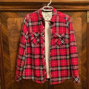 BC Clothing Plaid Shacket Shirt Jacket